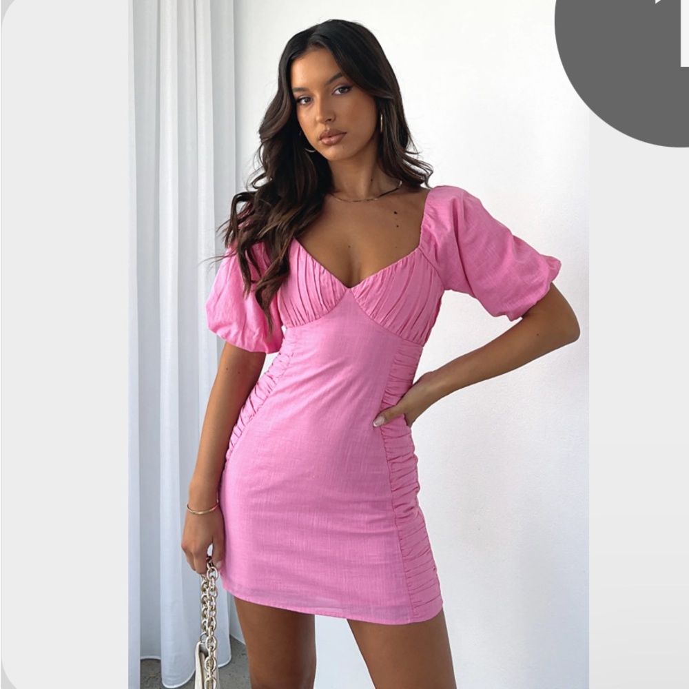 White Fox Dress XS